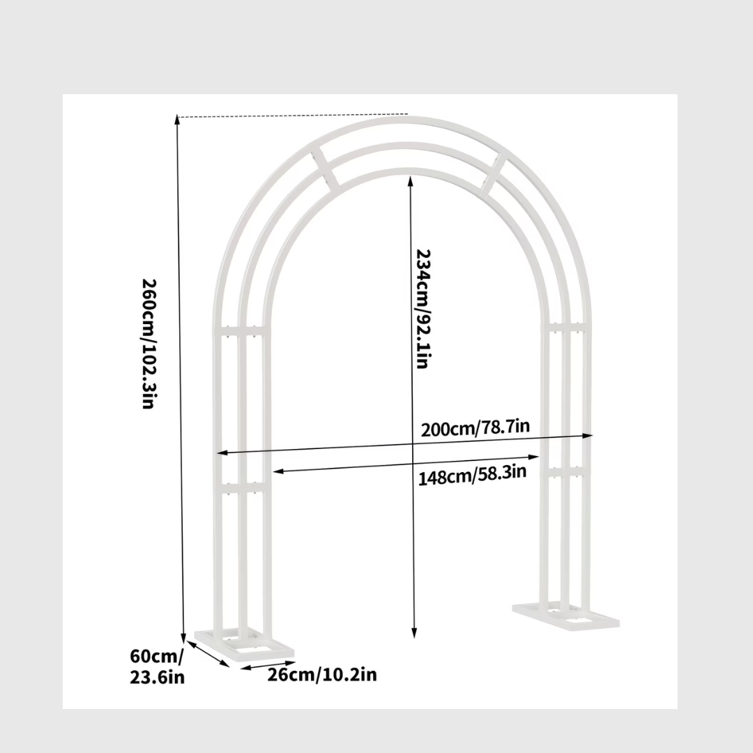 Metal Wedding Garden Arch Trellis
