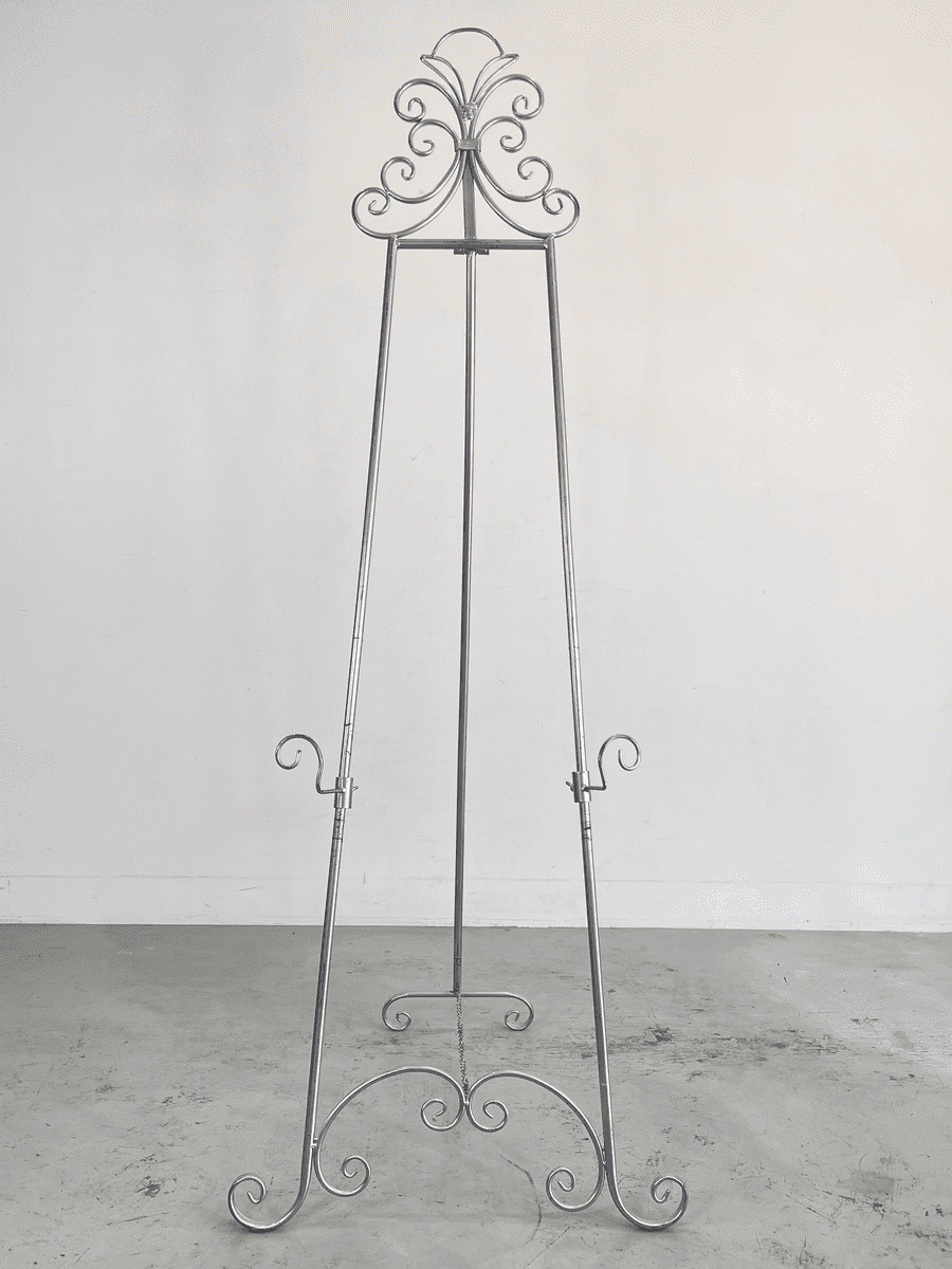 SILVER EASEL – METAL