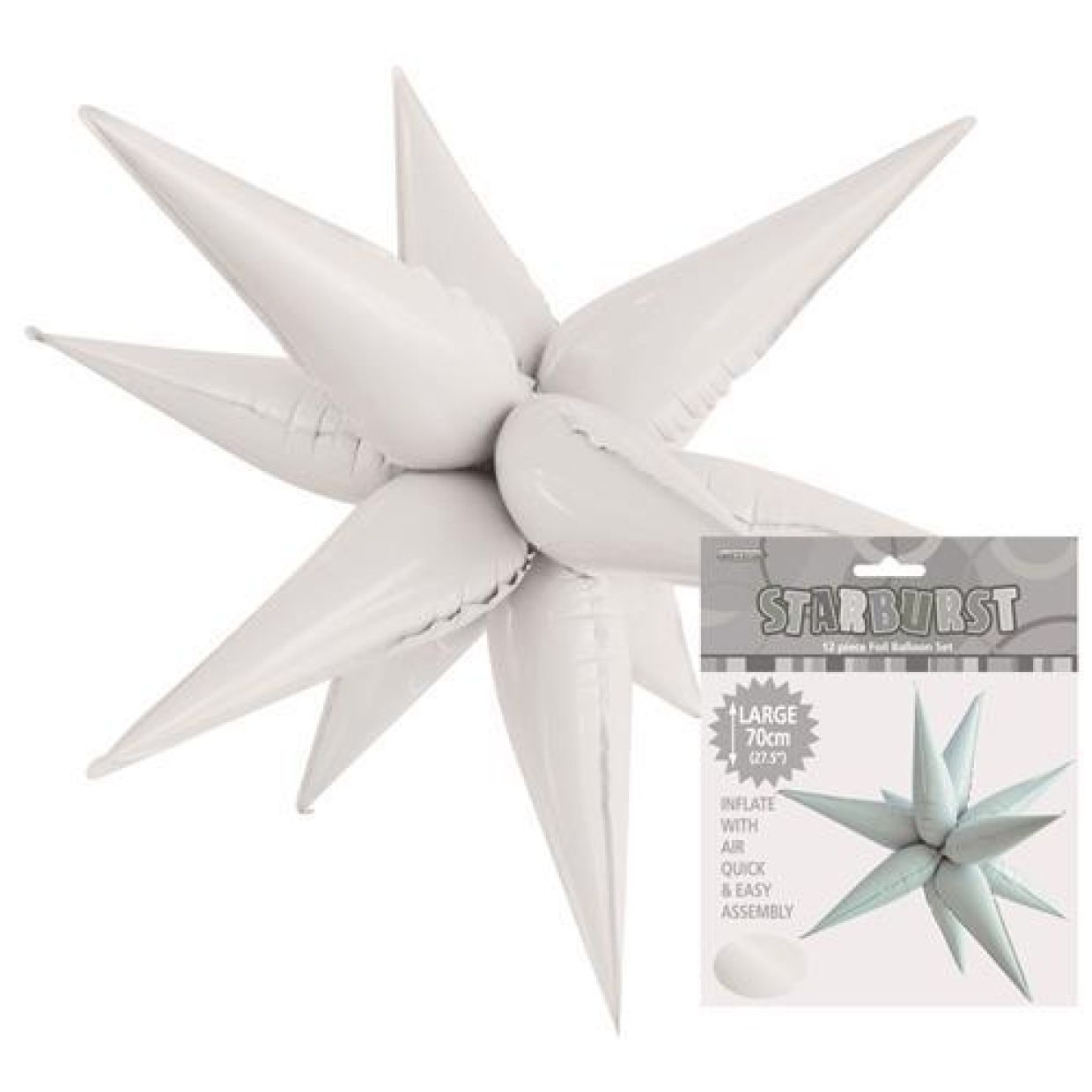 Starburst 70cm White