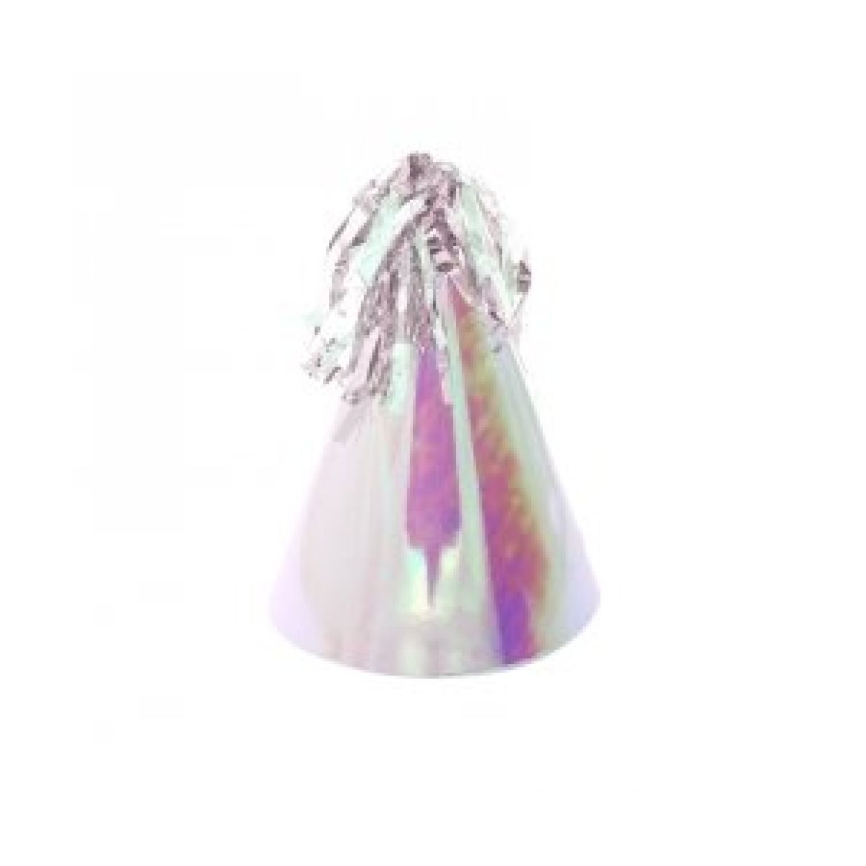 Five Star 10pk Paper Party Hat with Tassel Topper Iridescent