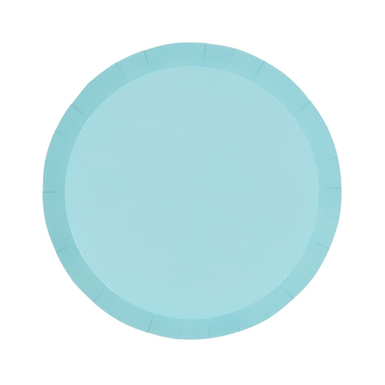 Five Star 10pk 7" Paper Snack Plate Pastel Blue