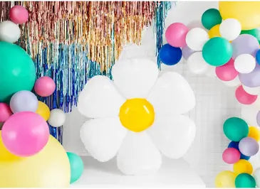 Party Deco Foil Daisy Balloon