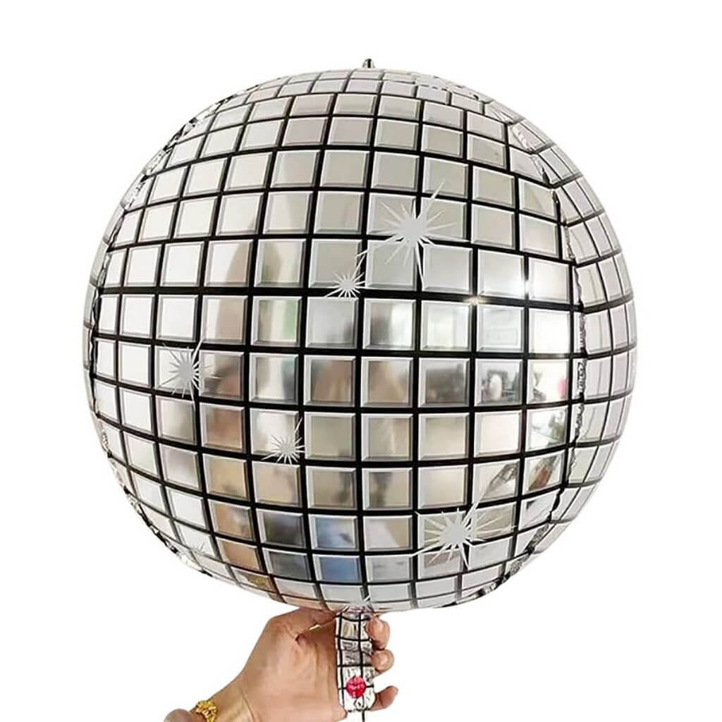 Unpackaged 18" Foil Disco Balloon