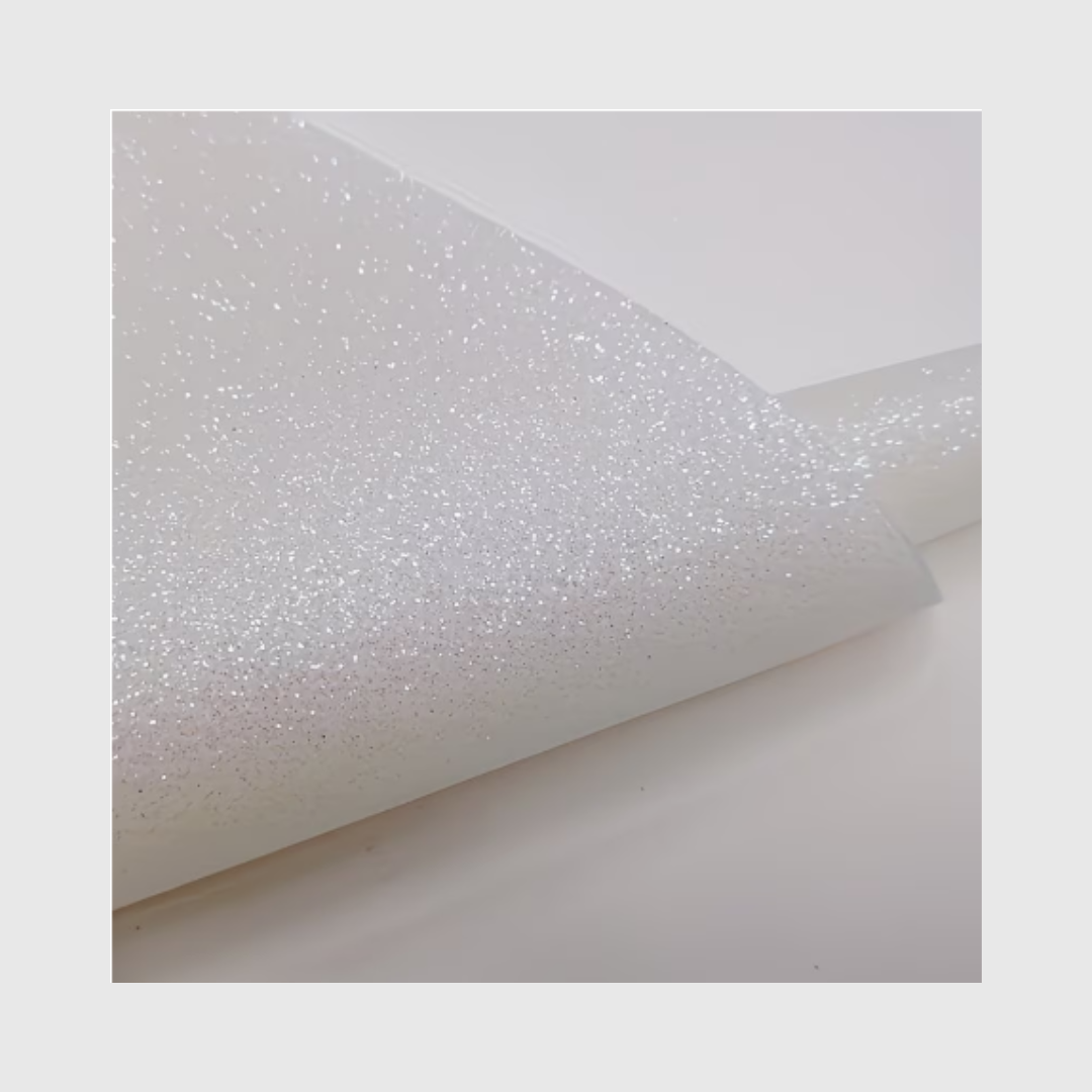 White Glitter Carpet