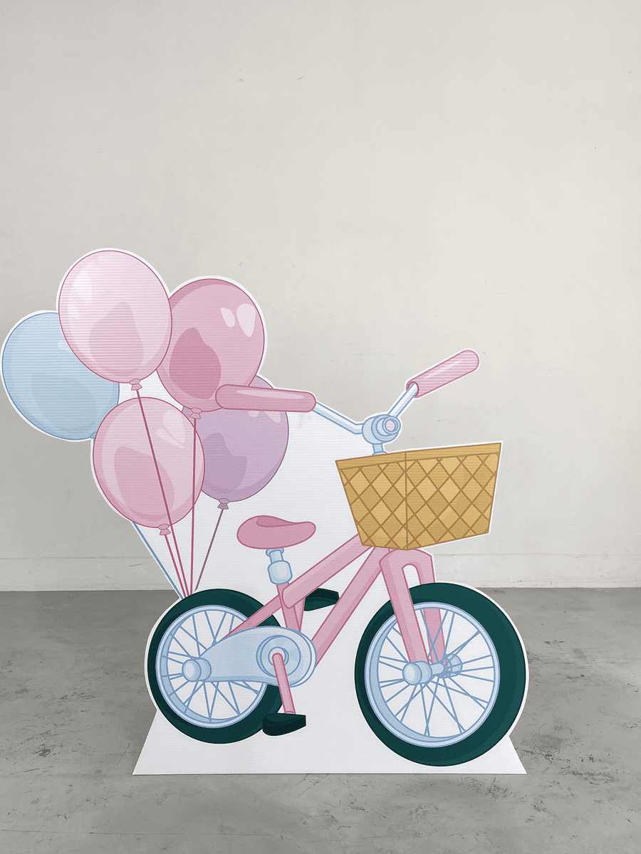 ICECREAM CART STANDEE